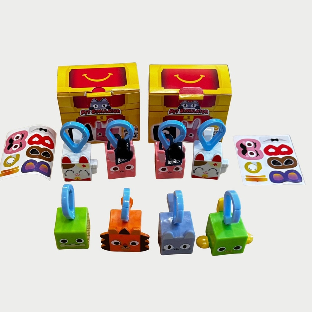 McDonald’s Pet Simulator Happy Meal Toy Lot